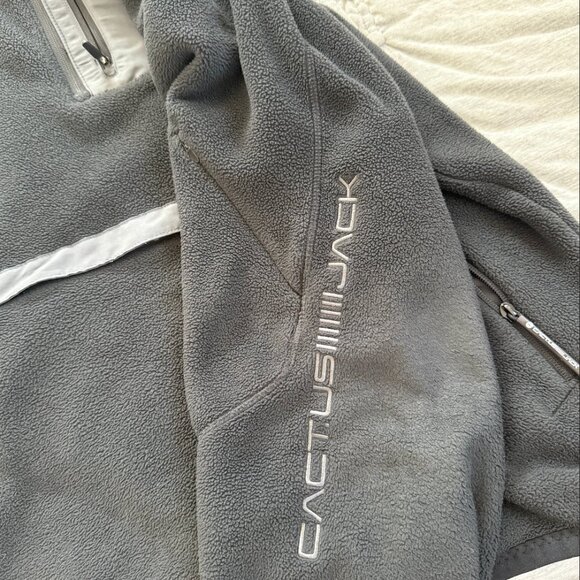 Cactus Corp Cactus Jack X Nike Fleece Quarter Zip Jacket - Picture 2 of 6
